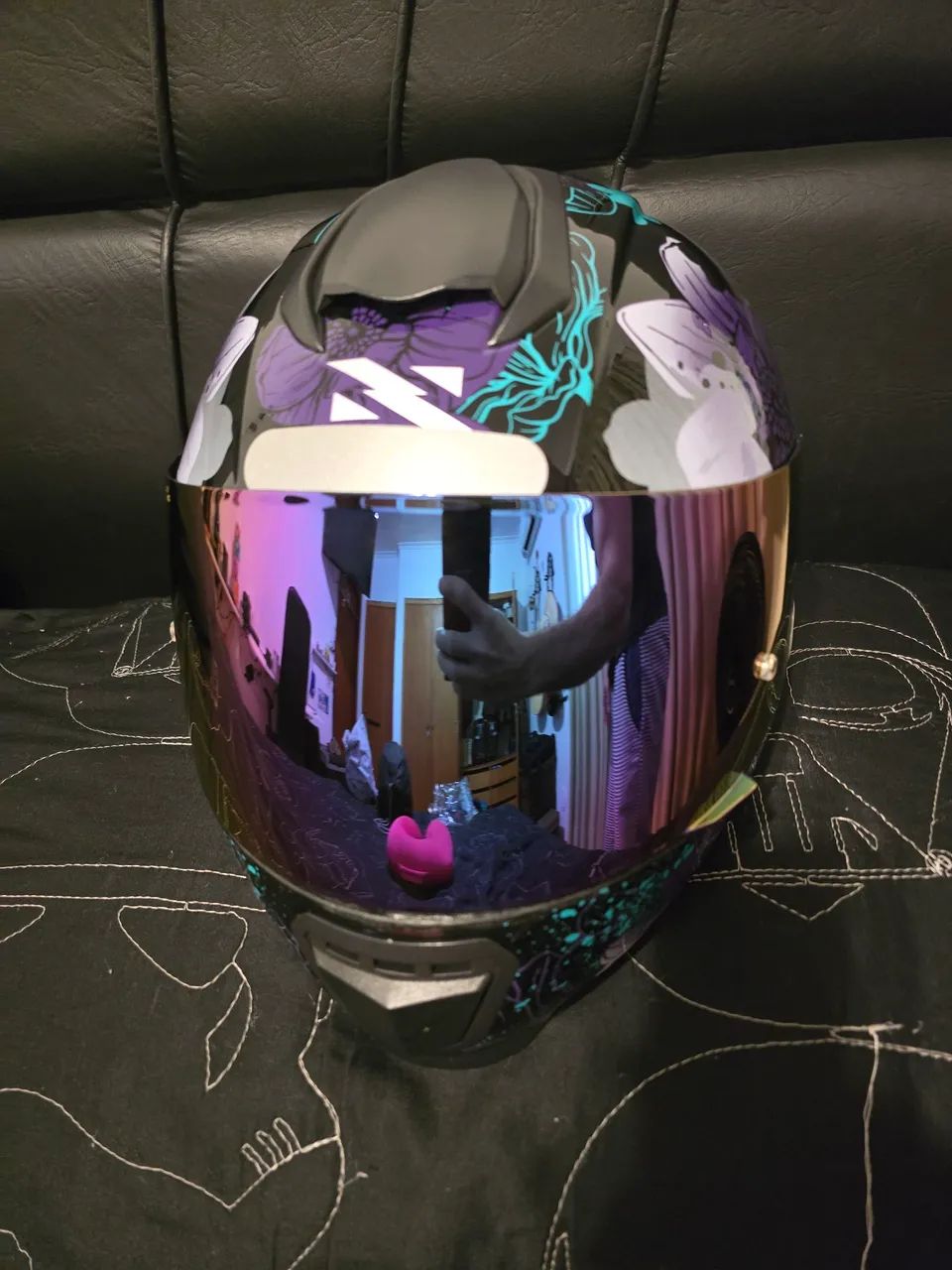 Capacete Norisk Floral tam 54 - Foto 4