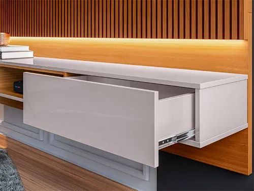 Painel com Ripas 3D para TV 70" com Led - Foto 3