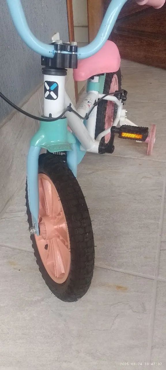 Bicicleta Infantil Rosa  - Foto 3