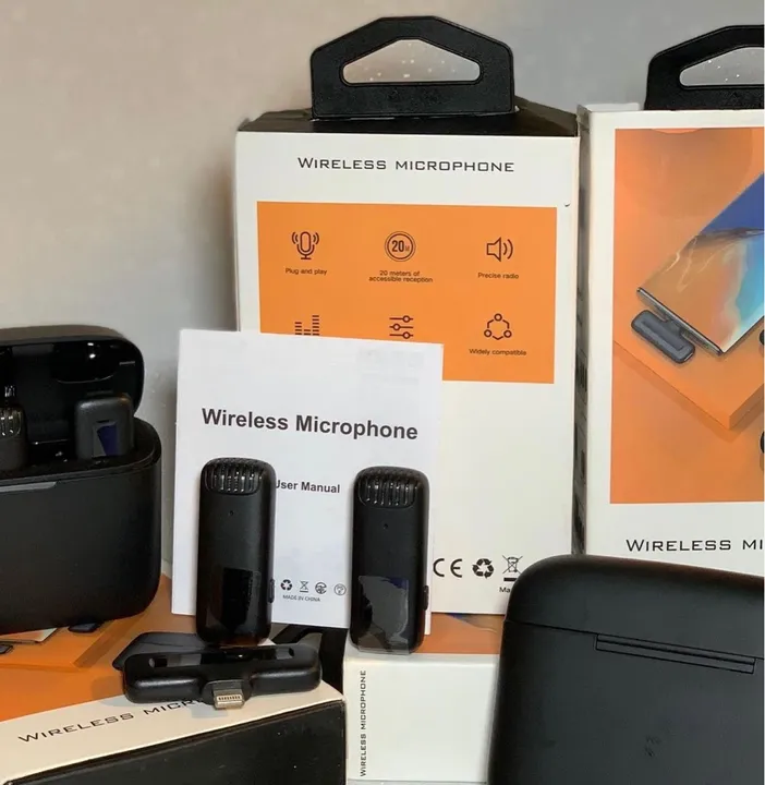 Microfone de lapela DUPLO Sem fio