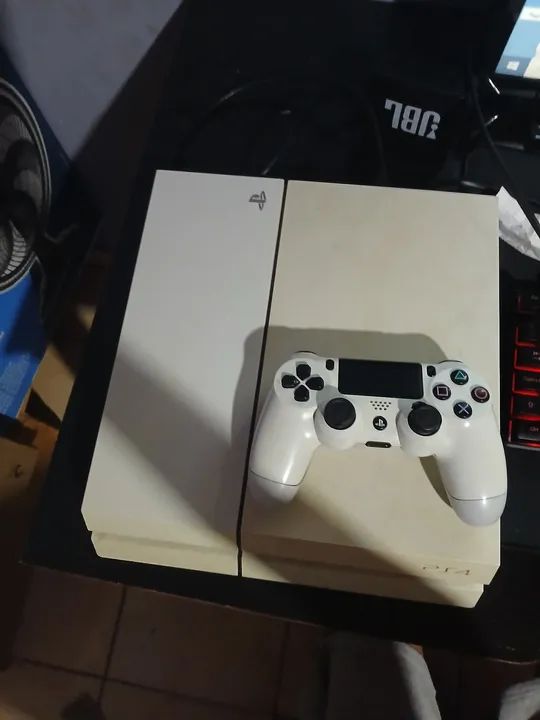 Ps4 fat branco elisão limitada