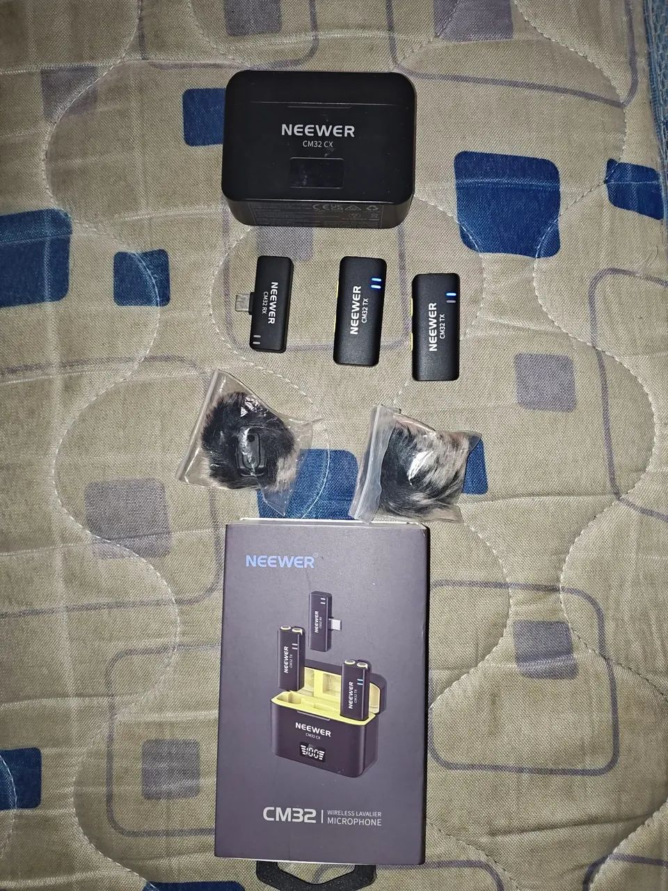 Microfone Lavalier Sem Fio Neewer CM32 - Foto 2