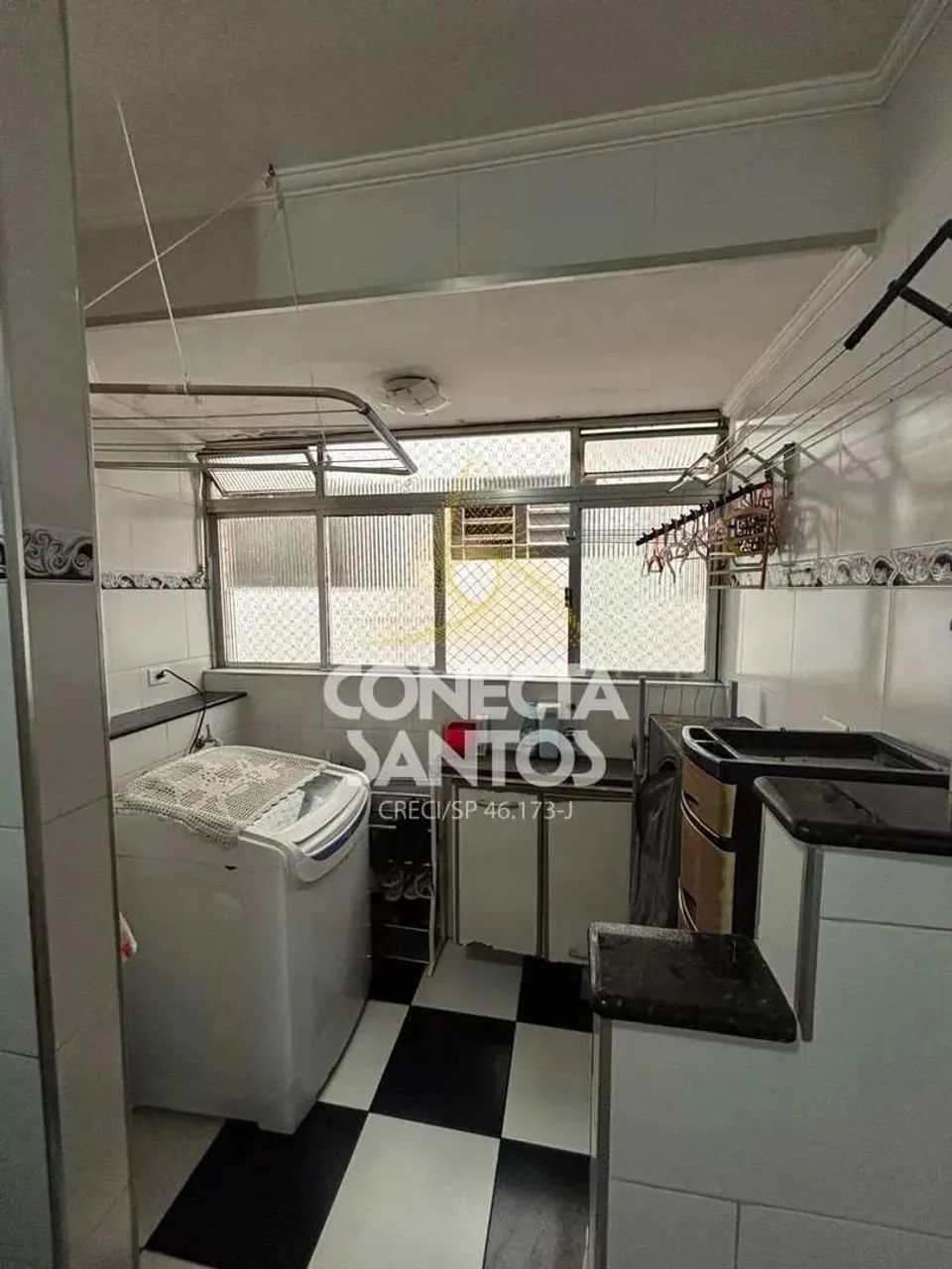 Apto com 2 quartos, Encruzilhada, Santos -Cod:1617 - Foto 12