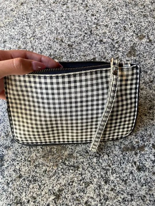 Bolsa de Mão Carteira Quadriculada Satinato  - Foto 4