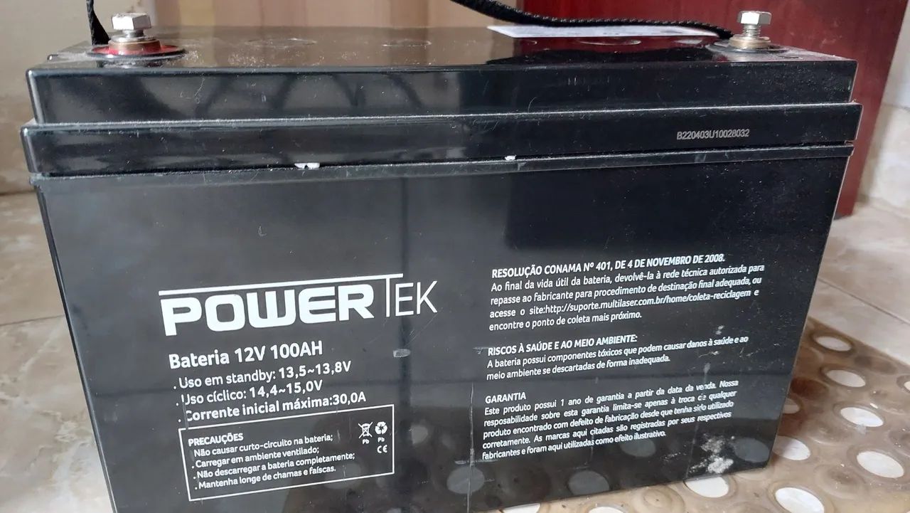 Bateria Estacionaria Gel 90AH  - Foto 2