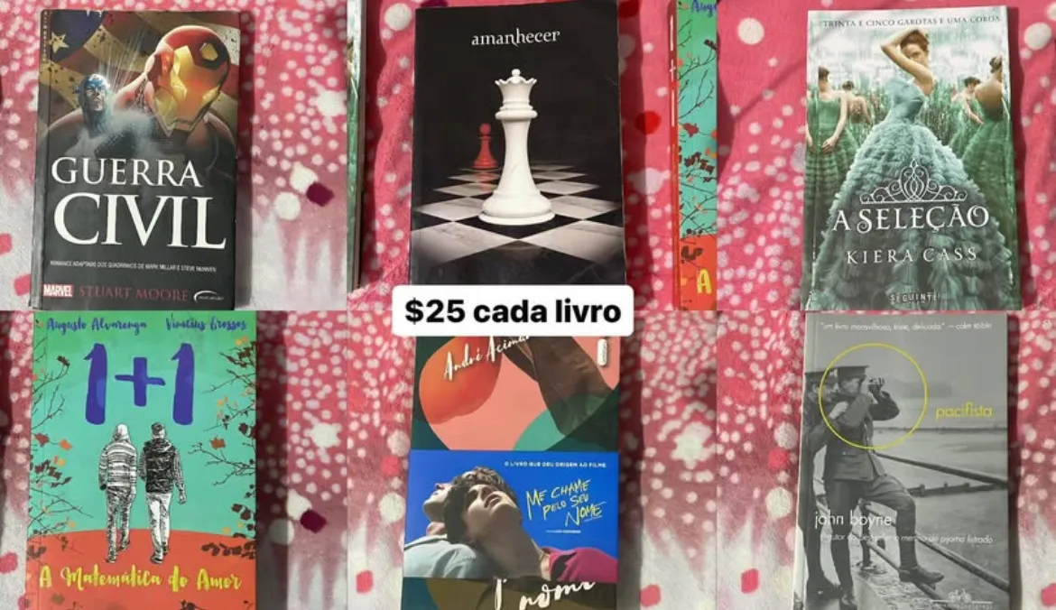 Livros - R$25 cada