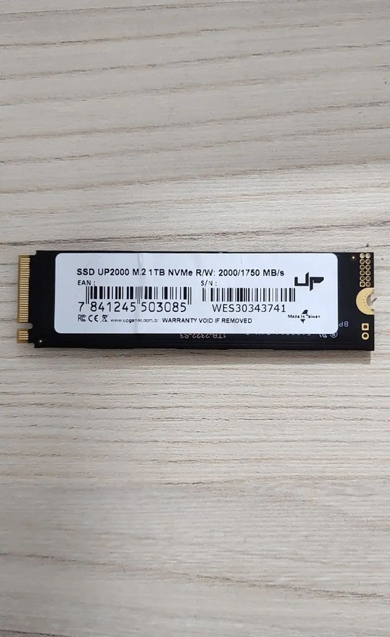 SSD NVME UpGamer 1TB - Semi Novo - Foto 2