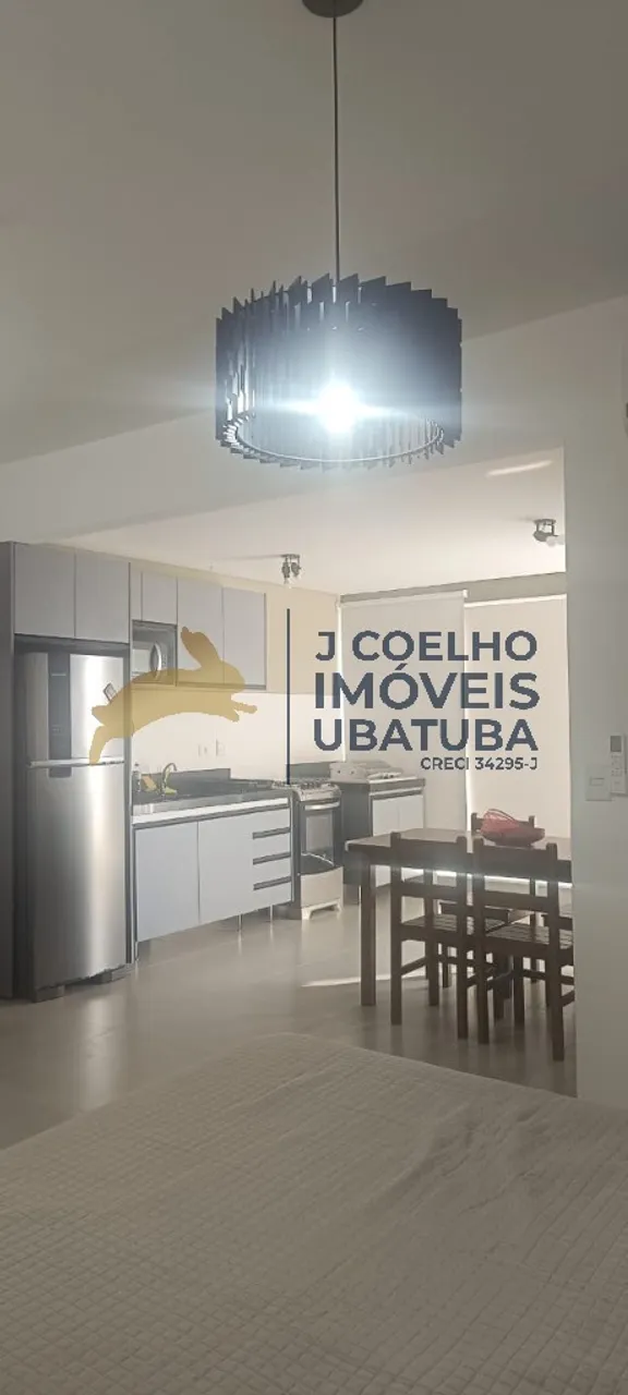 Studio disponível para locação definitiva na praia das toninhas em Ubatuba, SP.