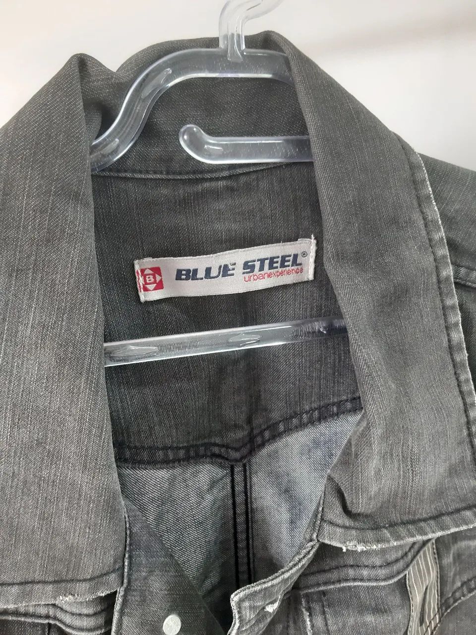 JAQUETA JEANS PRETA - Foto 3