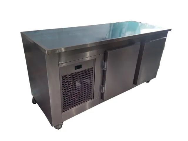 balcão freezer sob medida inox  - Foto 2