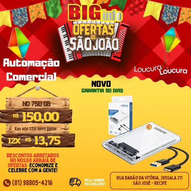 HD Externo 750  Video Game Ps3 Ps4 Ps5 Xbox All in one C/ Garantia
