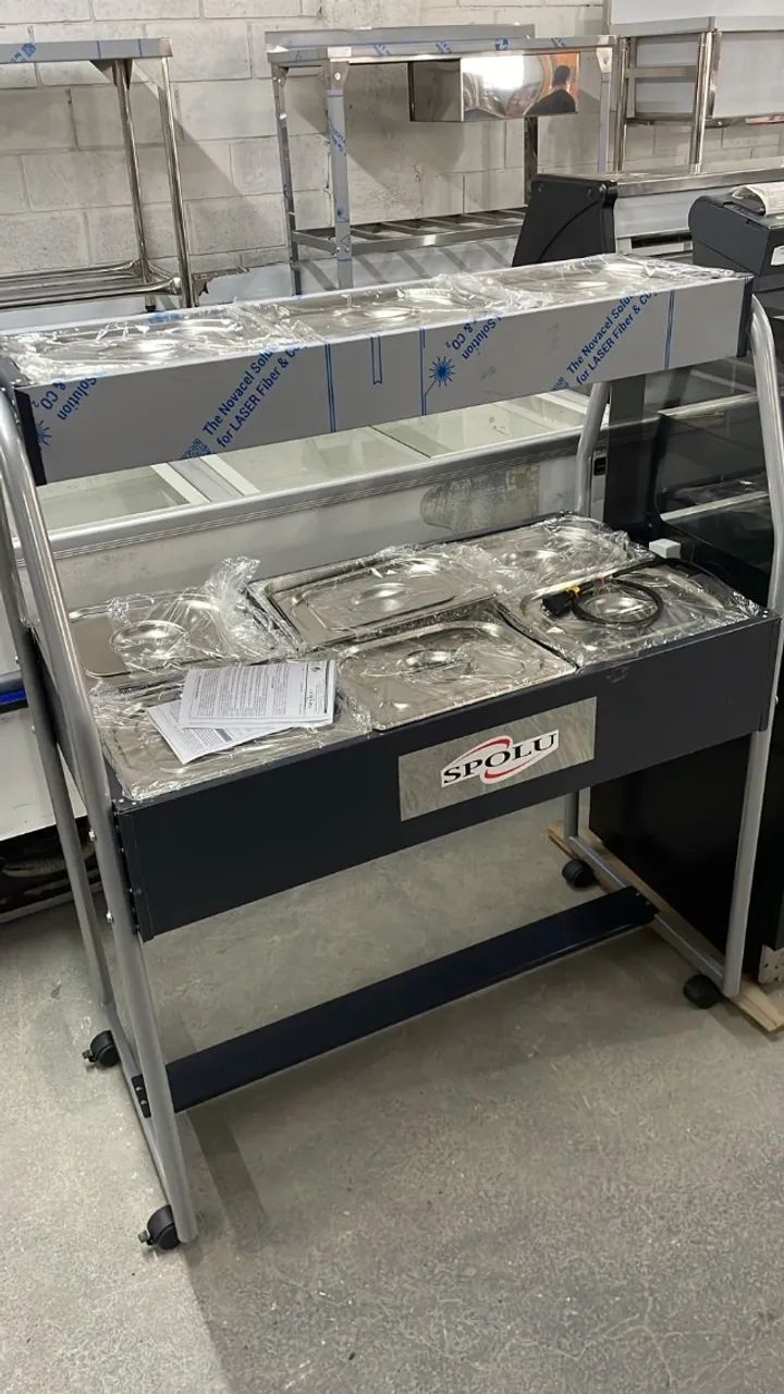 Buffet conjugado 6gn aquecido + 3 gn refrigerado (Ester)