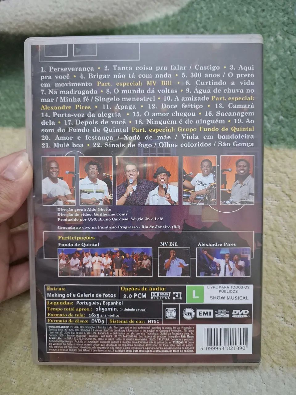 DVD Roda de Samba - Bom Gosto Ao Vivo - Foto 2