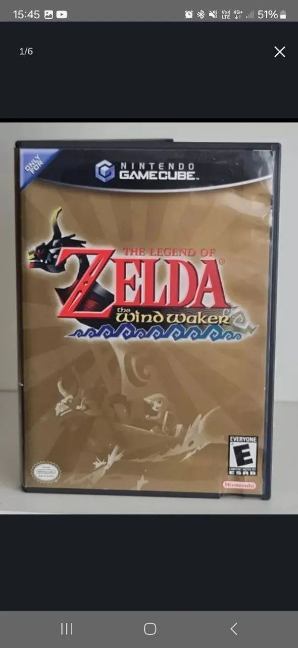 Dois Jogos Zelda Game Cube