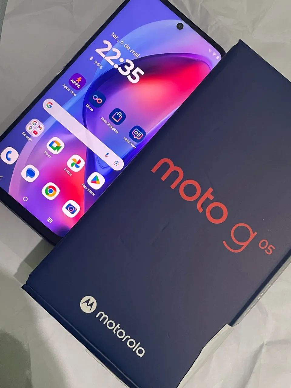 Moto g05 novo