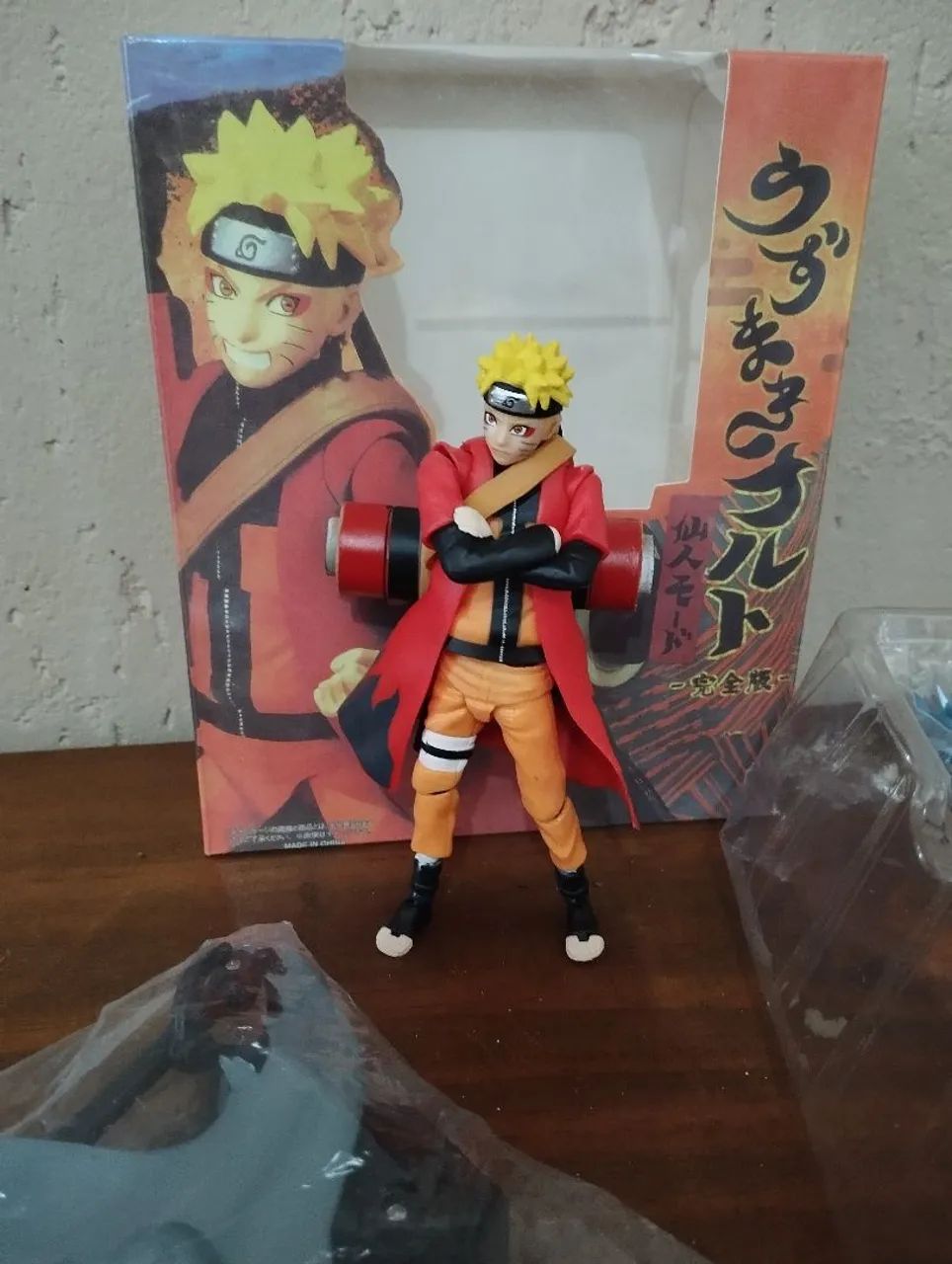 Naruto Uzumaki Action figure Nova na Caixa - Foto 5