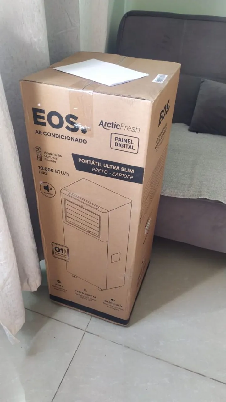 Ar Condicionado Portátil Ultra Slim EOS Arctic Fresh 10.000 BTU