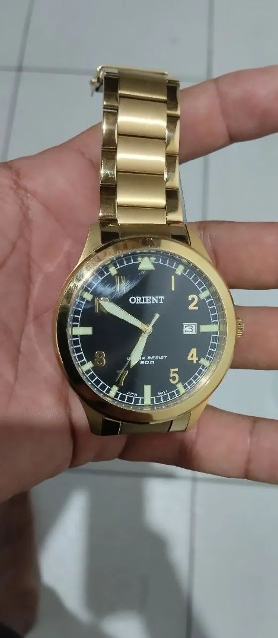Relógio Orient Dourado
