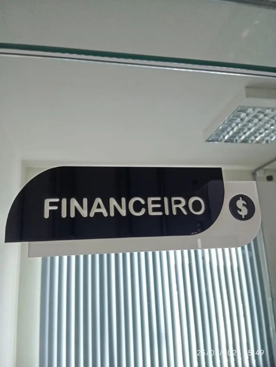 Placa sinalização de porta em ACRILIC0 - Foto 4