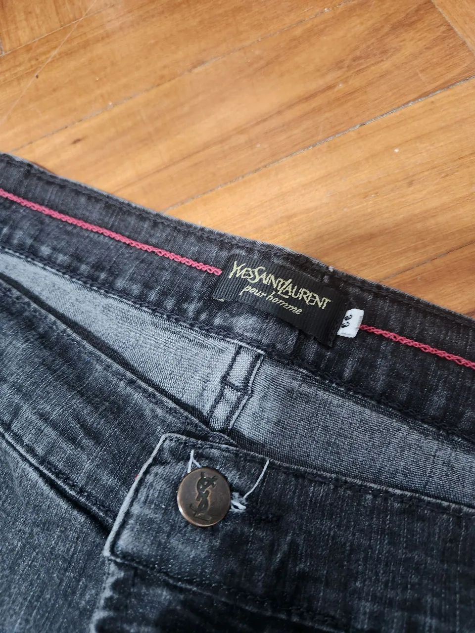 Calça jeans YSL tam 66 - Foto 2
