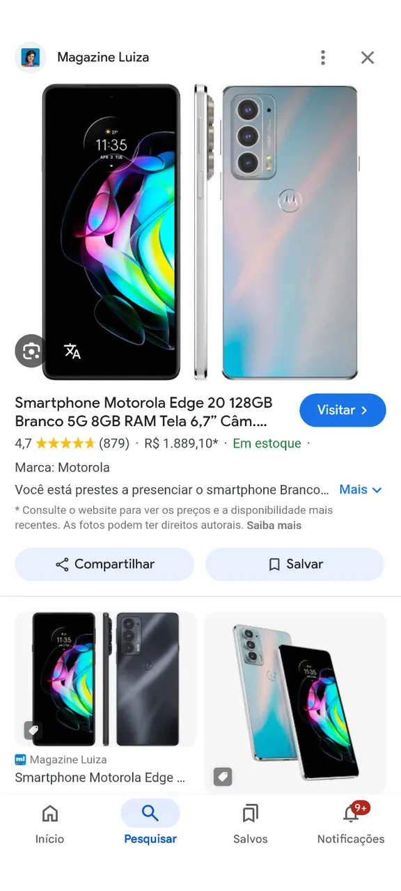Motorola EDGE 20