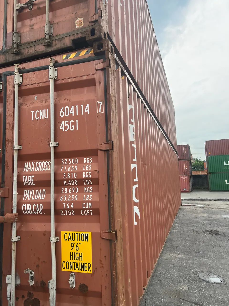 Container padronizado