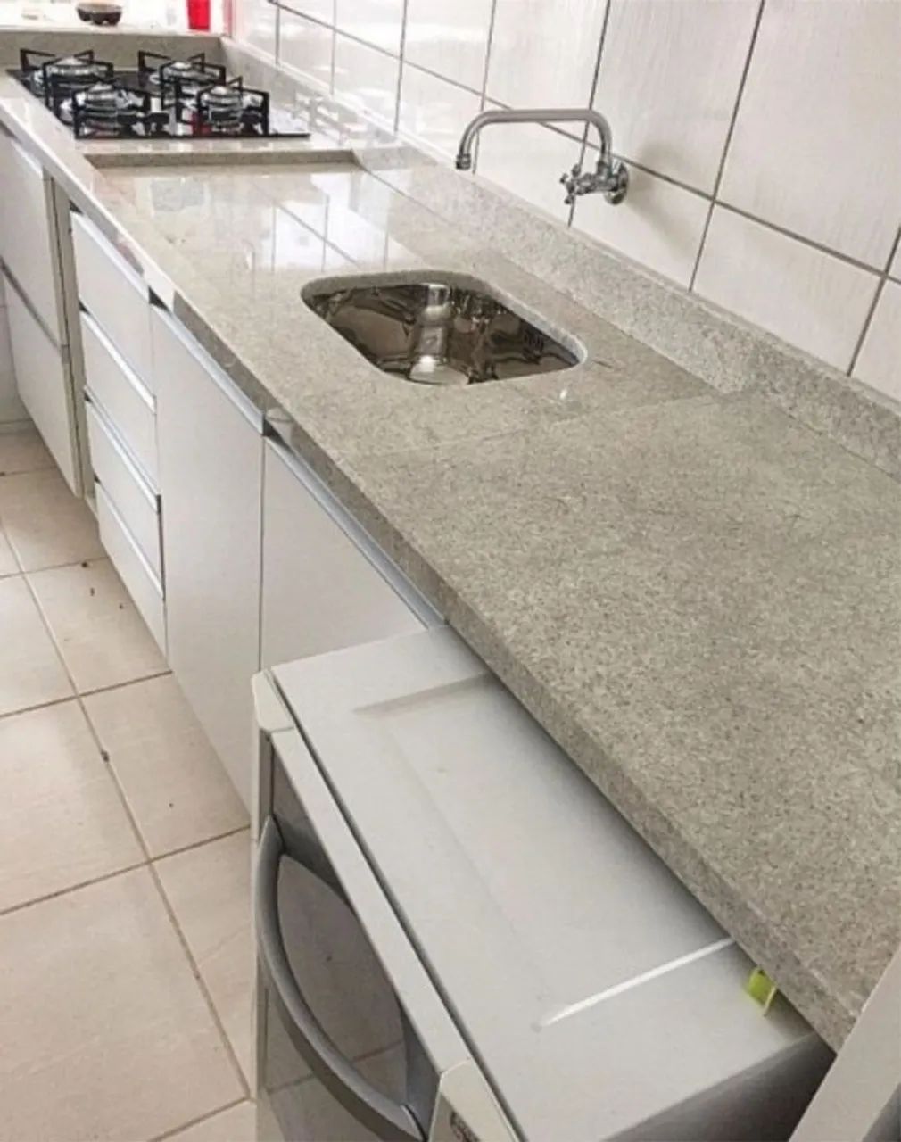 Vendo e Faço pias sob medida, de mármore e granito 