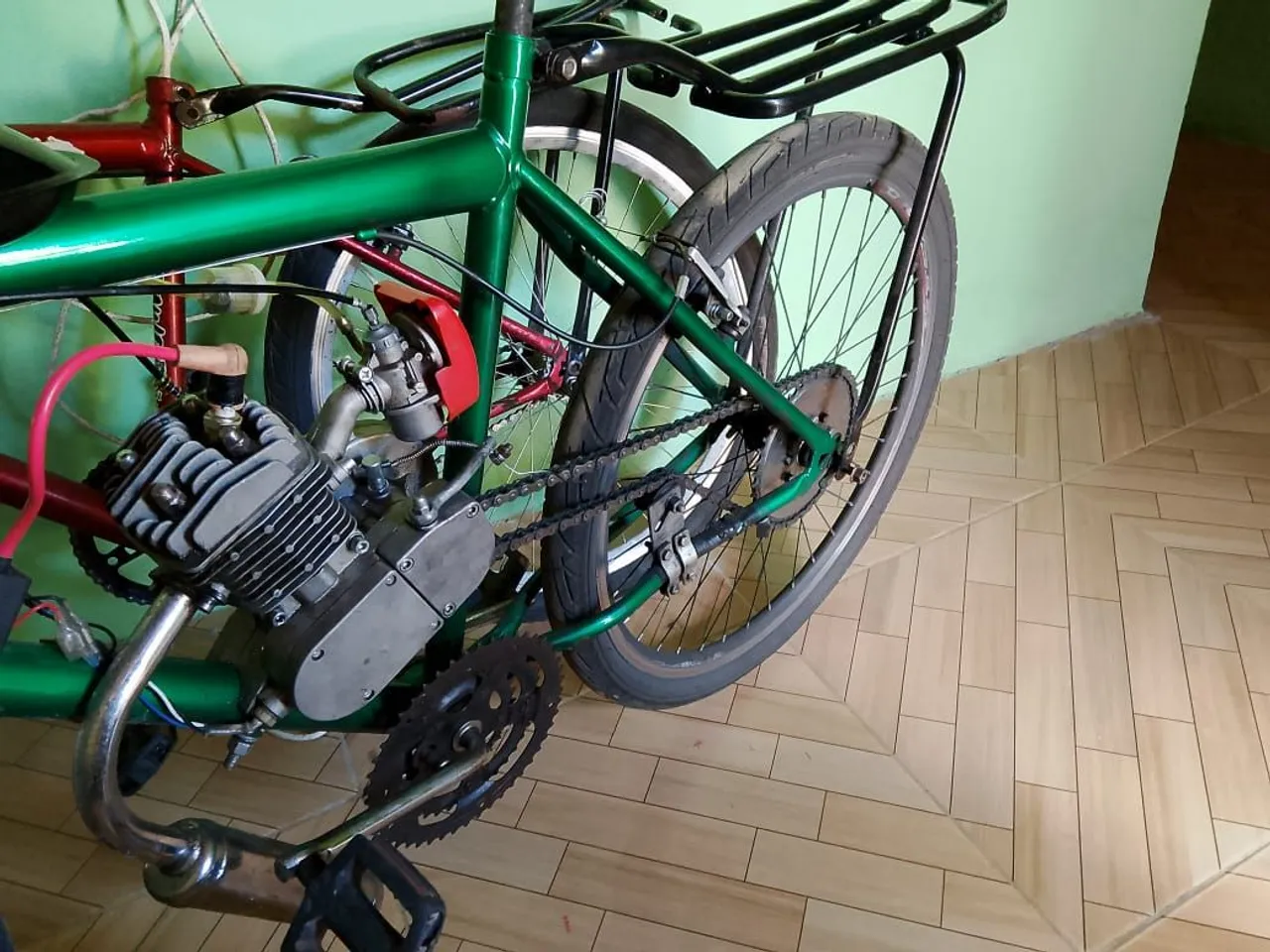 Motor para bicicleta - 2 tempos