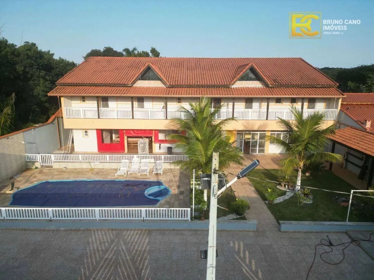 Sobrado com piscina p/temporada - Estância Santa Gabriela - Peruíbe/SP - Foto 3
