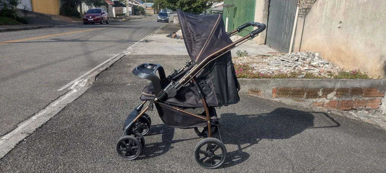Carrinho de Bebê Galzerano mais bebê conforto  - Foto 3