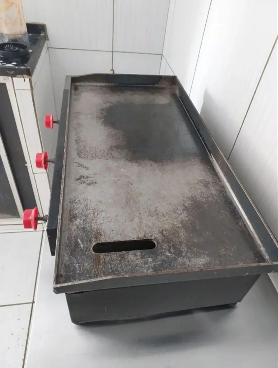 Chapa industrial para restaurante