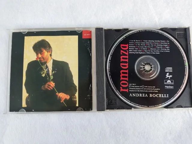 Kit 2 Cds Andrea Bocelli - Incanto 2008 - Romanza 1996 - Foto 3