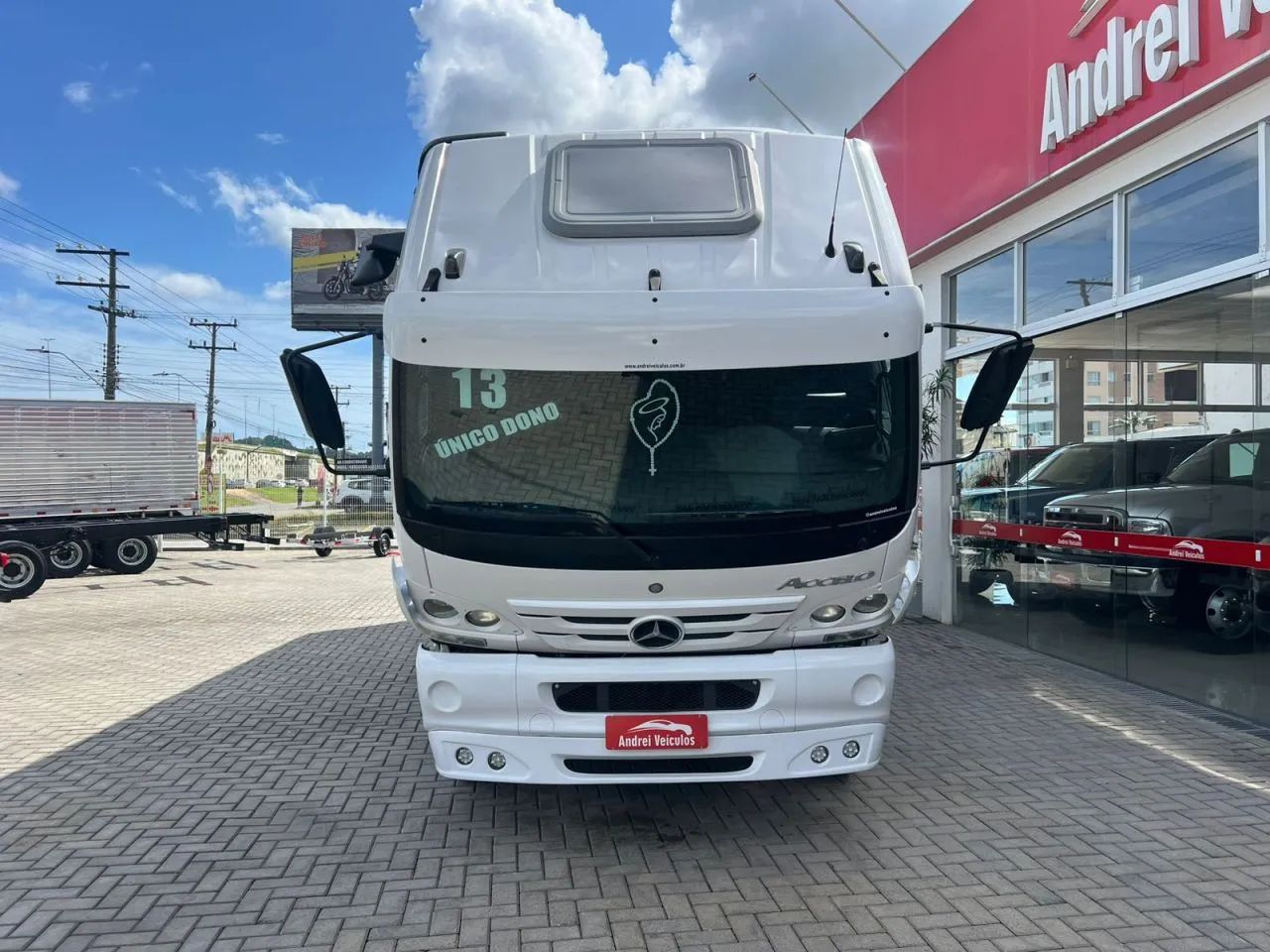 MB Mercedes-Benz Accelo 1016 Completo Baú Frigorífico 2013 - Foto 3