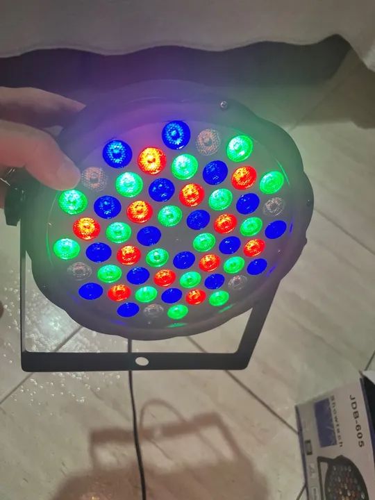 Canhão Refletor Led iIluminação LED Showtech JDB-605  - Foto 2