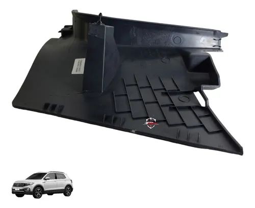 Soleira Coluna Dianteira Direita Volkswagen T-cross 2023 Preto - Foto 6