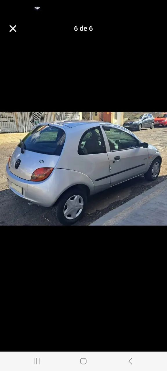 Ford Ka, 1.0, ano 2000.