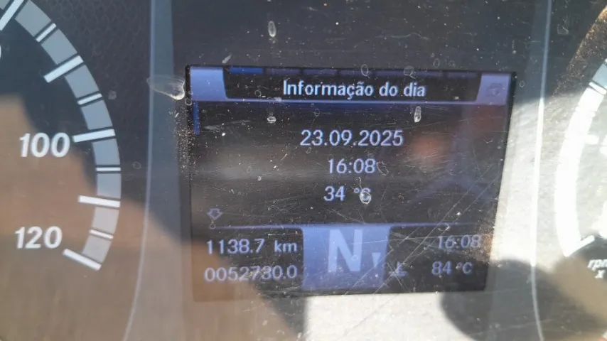 caminhão autônomo MB 3131 8x4 c/ pneu alta flutuação + transbordo santa izabel de 21 ton - Foto 12