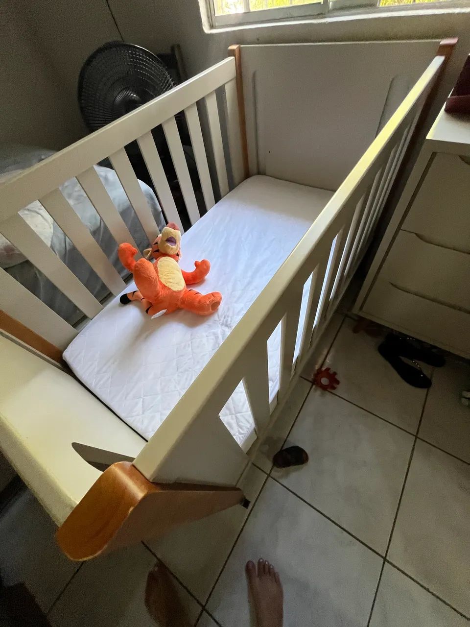 Berço mdf + colchão 64840770051971122