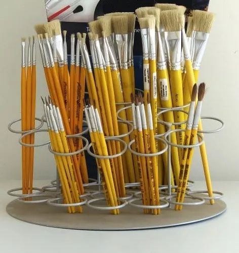 Pincel para artesanato, escola e uso geral