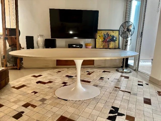 Elegante mesa saarinnen tulipa oval - Foto 4