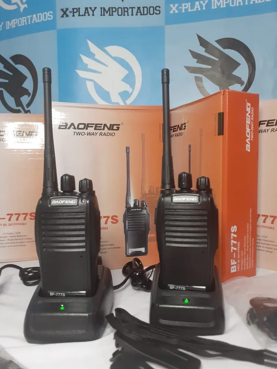 Rádios Comunicadores Baofeng BF-777S - 2 unidades