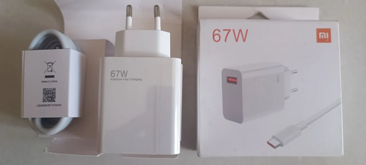 Carregador Xiaomi 67W