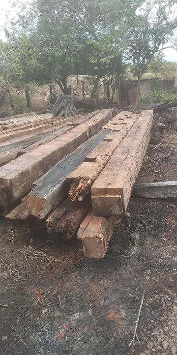 MADEIRAS DE DEMOLIÇÃO VARIADAS DE CASAS ANTIGAS CENTENARIAS  - Foto 6