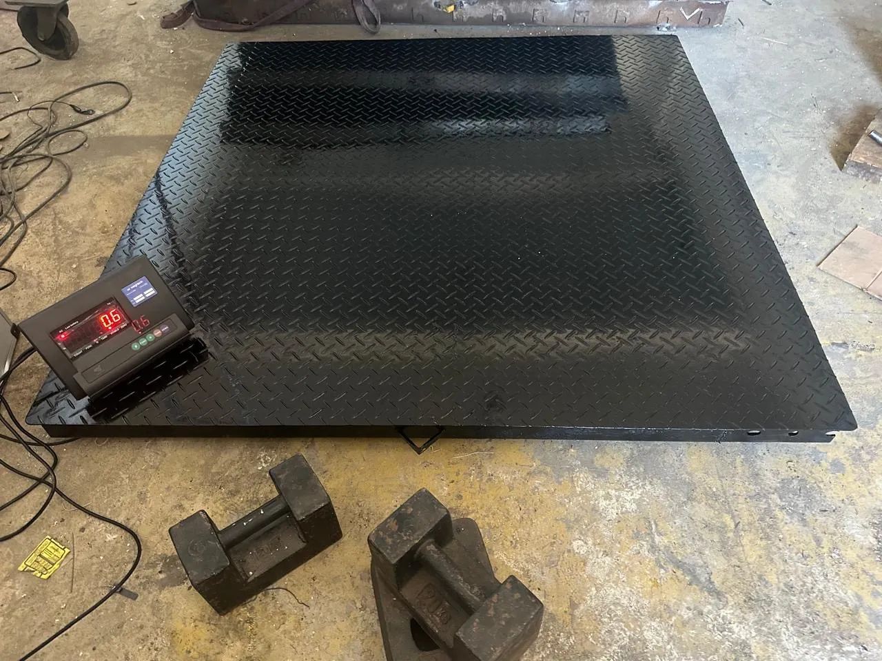 Balança plataforma 1.50x1.20 2 t 