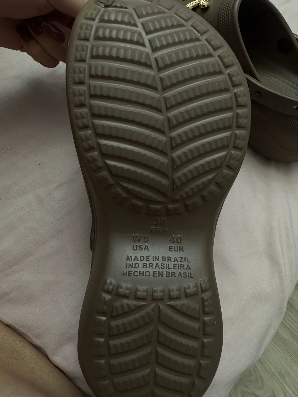 Sapato estilo CROCS usado 1x. - Foto 4