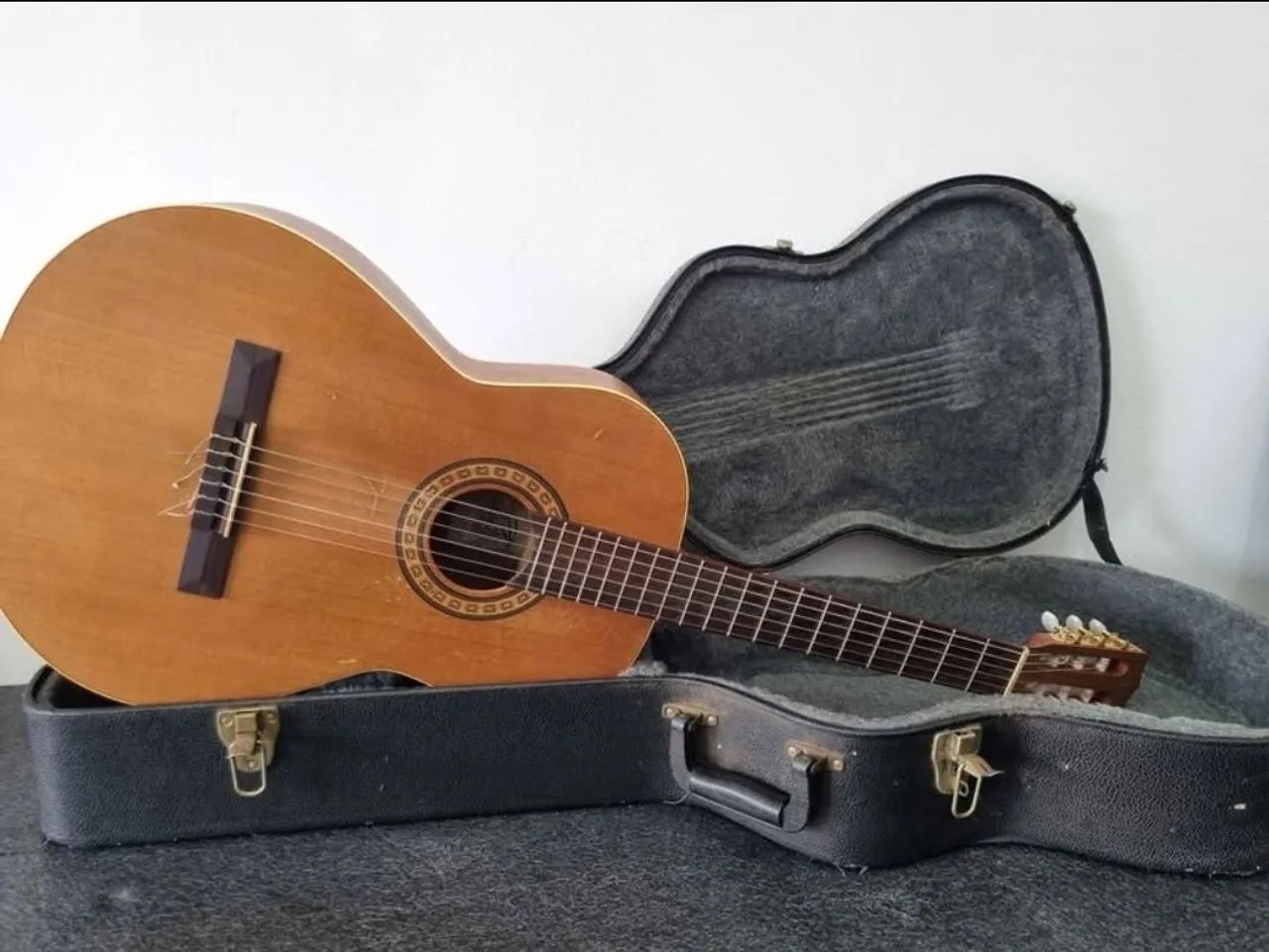 Violão Clássico Canadense La Patrie Etude 80?s + Case Rígido - Raridade! - Foto 2
