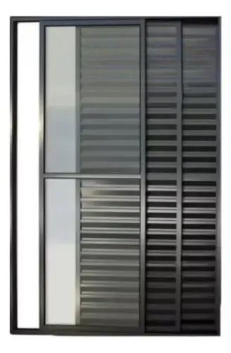 PORTA BALCÃO 3 FL LINHA PREMIUM PRETA 210x1,20 vide tabela descrição completa - Foto 6