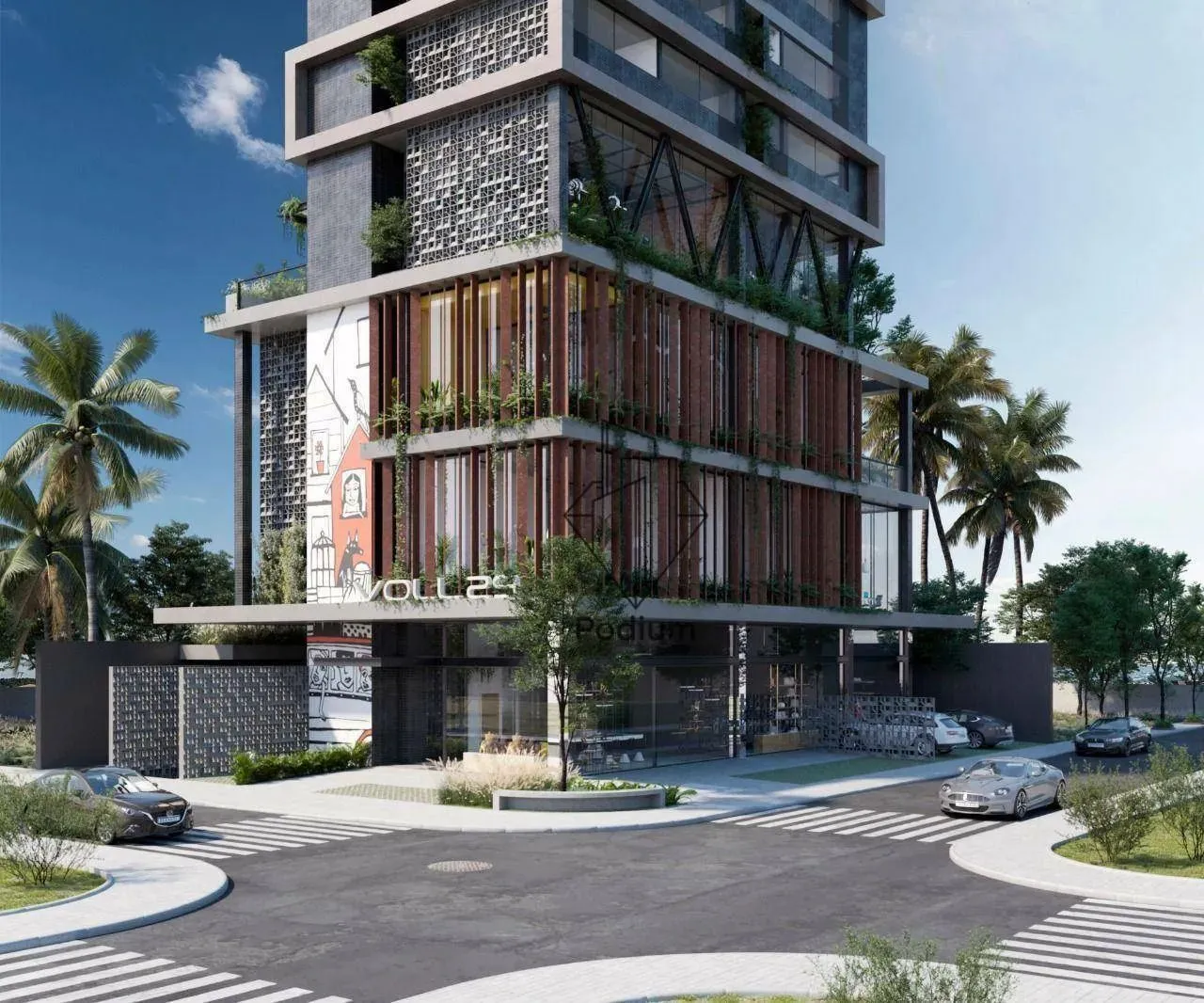 Flats com mezanino e área externa privativa em Manaíra - FL0550