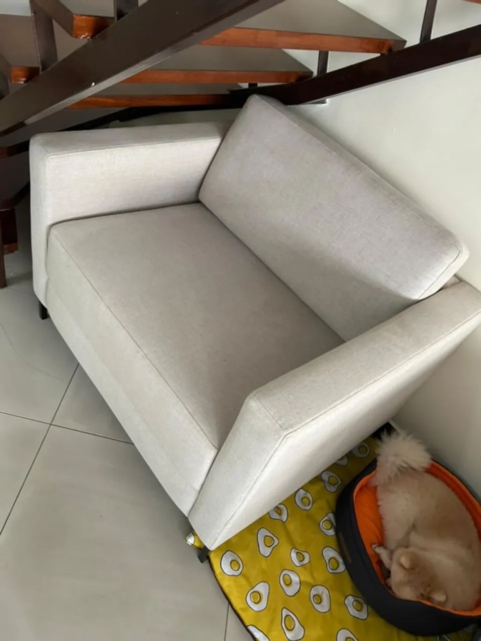 Conjunto Sofá + 2 Poltronas em linho premium de alto padrão - Foto 4