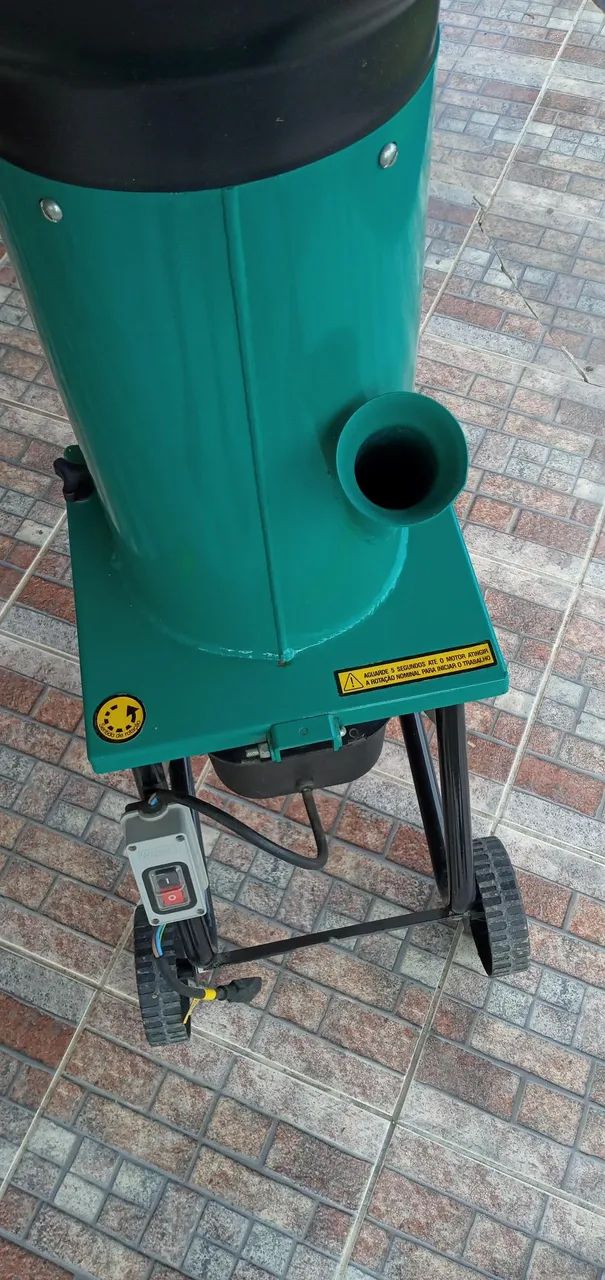 Triturador maquina para adubo orgânico jardinagem 